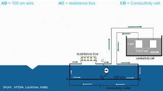 Conductometry Principle and Conductance measurement Conductivity cell by SP Kushwaha HYGIA INDIA [upl. by Nilya]