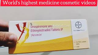 Yasmin Tablet OCP माहवारी का दर्द प्रेग्नेंसी रोकने के लिए Drospirenone ethinylestradiol [upl. by Clauddetta]