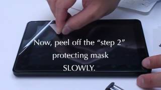 How to install a screen protector complete version [upl. by Enrak786]