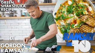 Making the Perfect Spicy Green Shakshuka  Gordon Ramsay [upl. by Kelila]