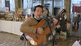 Domino Romulo Goncalves Guitare chant VilleboisLavalette Charente Decembre 2020 [upl. by Elisee]