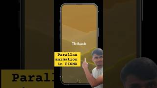 Parallax animation in Figma figma animation parallax nomads design uidesign uxdesign [upl. by Harmaning]