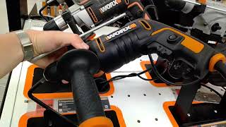 WORX WX318 Schlagbohrmaschine 810W mit robustem MetallGetriebegehäuse Drehzahlregulierung [upl. by Nailliw604]