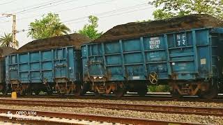 Coal loaded wagon skipping Rajbandh [upl. by Doniv]