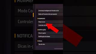 COMO FAZER A MOVIMENTAÇÃO DE TELA PARADA NO FF freefire ff freefirebrasil nobru shortsfreefire [upl. by Solakcin929]