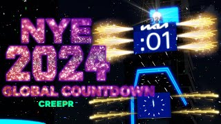 🔴 LIVE NEW YEARS EVE 2024  GLOBAL COUNTDOWN STREAM part 2 🎇🎉 [upl. by Aneehsat]