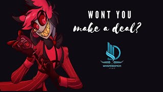 Wont you make a deal  Alastor x Listener  Kisses and Heavy breathing ASMR [upl. by Schaffel668]