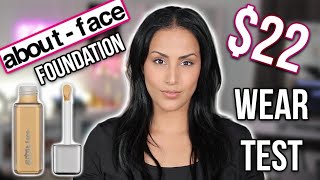 NEW THE PERFORMER SKIN FOCUSED FOUNDATION REVIEW  ABOUTFACE [upl. by Sessilu]