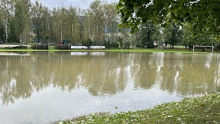 Velka voda 2024  Libhošť Závišice Sedlnice Studénka a Bartošovice [upl. by Hassin107]