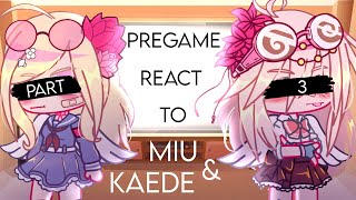 Pregame react to ingame DanganronpaV3  Gacha club  Kimura  part 3  credit in desc [upl. by Llerod]