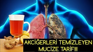 SİGARAYI BIRAKTIRAN VE AKCİĞERLERİ TEMİZLEYEN MUCİZE TARİF [upl. by Aivart]