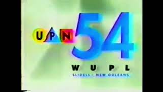 WUPL UPN Now MyNetworkTV Station ID 1996 [upl. by Notnyw]