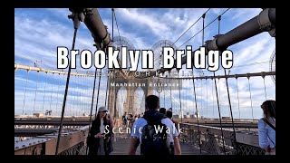 Walking the Brooklyn Bridge  A New York Icon [upl. by Ossy]