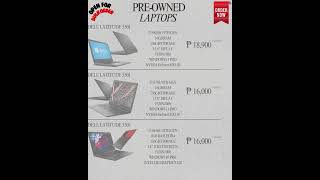 LENOVO LAPTOPS AND COPIER PRICELIST [upl. by Nashner]