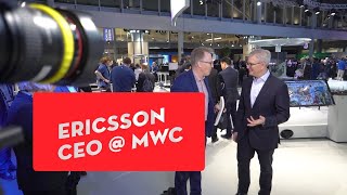 Ericsson CEO Talks 5G 4G MampA amp More [upl. by Brina709]