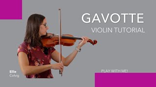 Gavotte  Suzuki Violin Book 2 [upl. by Fairlie294]