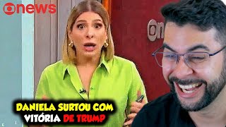 DANIELA SURTA AO VIVO COM VITÓRIA DE TRUMP E MEDO DA VOLTA DO BOLSONARO [upl. by Wales735]