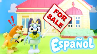 Bluey consigue una nueva casa  Aventura en un nuevo hogar Bluey  Juguetes de Bluey [upl. by Eirallih]