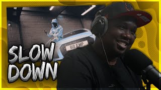 Booter Bee  Slow Down Official Music Video REACTION [upl. by Oht869]