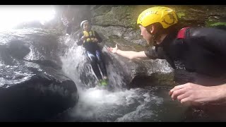 Ghyll Scrambling  Lake District UK [upl. by Aneroc546]