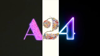 All A24 Trailer Logos 2013  2024 [upl. by Nelubez]