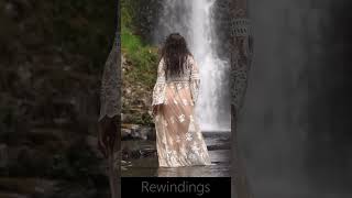 🌊✨ Waterfall amp Women Beautiful Creations of Nature  Rewinding 🌿💫 [upl. by Aniar576]