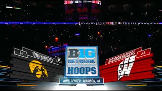 Iowa Hawkeyes vs Wisconsin Badgers Full Game Dec 10 2023 [upl. by Namaan778]