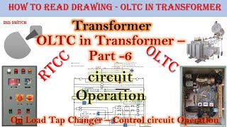 On load tap changer  Control Circuit Operation  Part 6  Hindi [upl. by Finnigan]