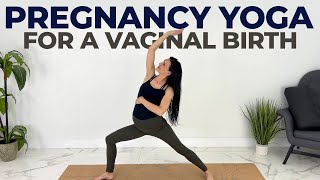 Pregnancy Yoga amp Exercises To Prepare For Vaginal Delivery 30Minute Prenatal Yoga [upl. by Irme]