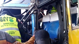 City Shuttle Bus Involved In An Accident Along Uhuru Highway Nairobi [upl. by Faucher]