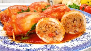 Calamari ripieni al sugo [upl. by Fafa]