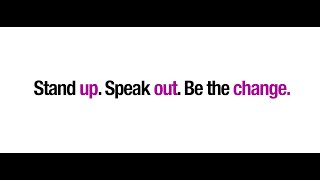 StandUpSpeakOutBeTheChange NMDDC Reduce Violence Against Women Campaign [upl. by Atterehs595]