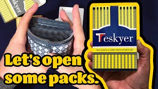 Are these Teskyer Plastic Playing Cards any good Teskyer Deck Set Review 100 Plastic [upl. by Jolene]