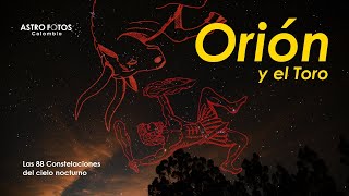 Las 88 Constelaciones ORION Y TAURO [upl. by Anisirhc152]