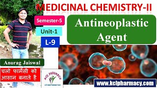 Anti neoplastic Agent Cause of Cancer  L9 chapter 2  Medicinal Chemistry 5th sem [upl. by Bourne]