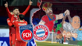 Das Stadion bebt🤯🏟️  MEGA CHOREO  1FC Heidenheim vs FC Bayern München  StadionVlog [upl. by Arrec]