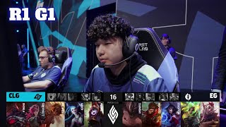 CLG vs EG  Game 1  Round 1 Playoffs S13 LCS Spring 2023  CLG vs Evil Geniuses G1 [upl. by Abigael399]