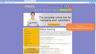 Review the basics in Volgistics Getting Started Guide [upl. by Lusty]