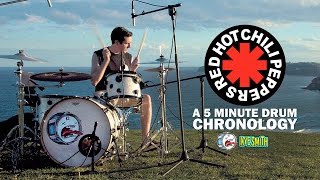 Red Hot Chili Peppers A 5 Minute Drum Chronology  Kye Smith 4K [upl. by Airda]