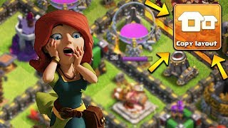 Copy Base Layout of Another Player  UPDATED in CLASH OF CLANS [upl. by Okikuy]