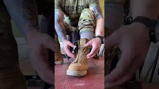 How to lace up your boots for rucking or hiking [upl. by Randell]