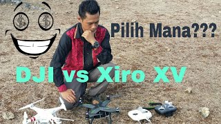 Test Terbang DJI PH3S vs Xiro Xplorer V [upl. by Nnylirehs]