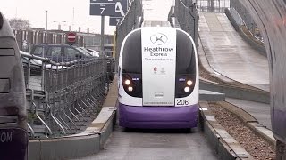 London Heathrow ULTra Pods [upl. by Ellinad369]