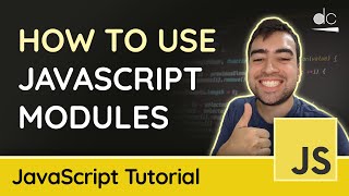 JavaScript Modules with ImportExport Syntax ES6  JavaScript Tutorial [upl. by Gnoc]