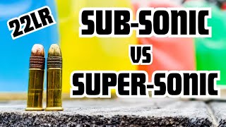 Speed Matter 22LR SubSonic vs SuperSonic [upl. by Aissirac]