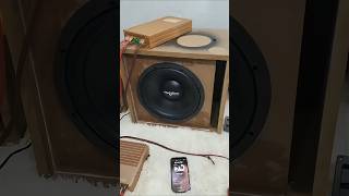 1200W 12quot subwoofers Kara Audi diy box music [upl. by Thurlough967]