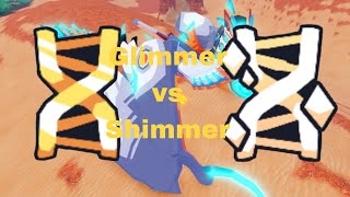 Glimmer vs Shimmer mutation creatures of sonaria [upl. by Olympie]