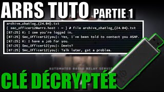 Premières étapes ARRS et CLÉ USB CRYPTÉ  Tuto Terminal Partie 1 NEWS Tarkov Fr [upl. by Kcirddet]