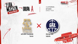 AZS UMK Transbruk Toruń  Energa GAK Gdynia 2 LM [upl. by Sutelc]