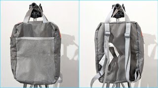 Ikea PIVRING Backpack light greyindiaunboxed [upl. by Benedikta]